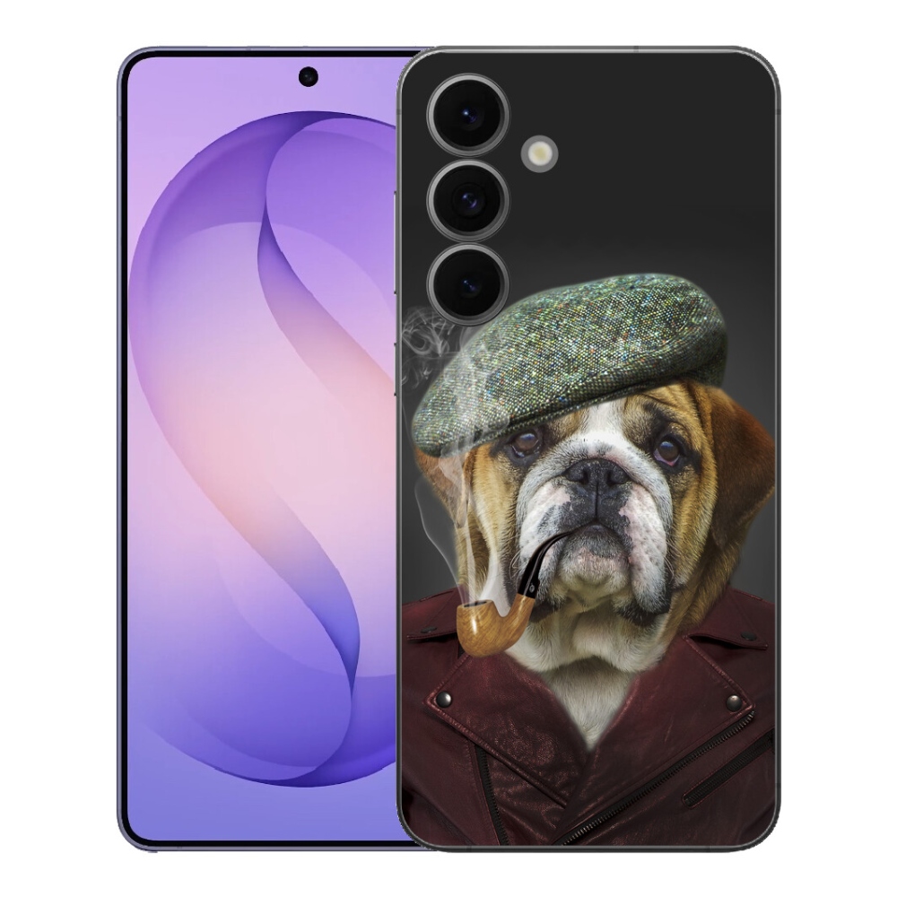 mmCase géltok a Samsung Galaxy S26 FE-hez – pipázó kutya