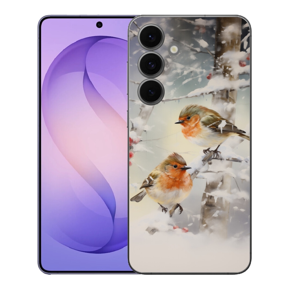 mmCase géltok a Samsung Galaxy S26 FE-hez – madarak télen