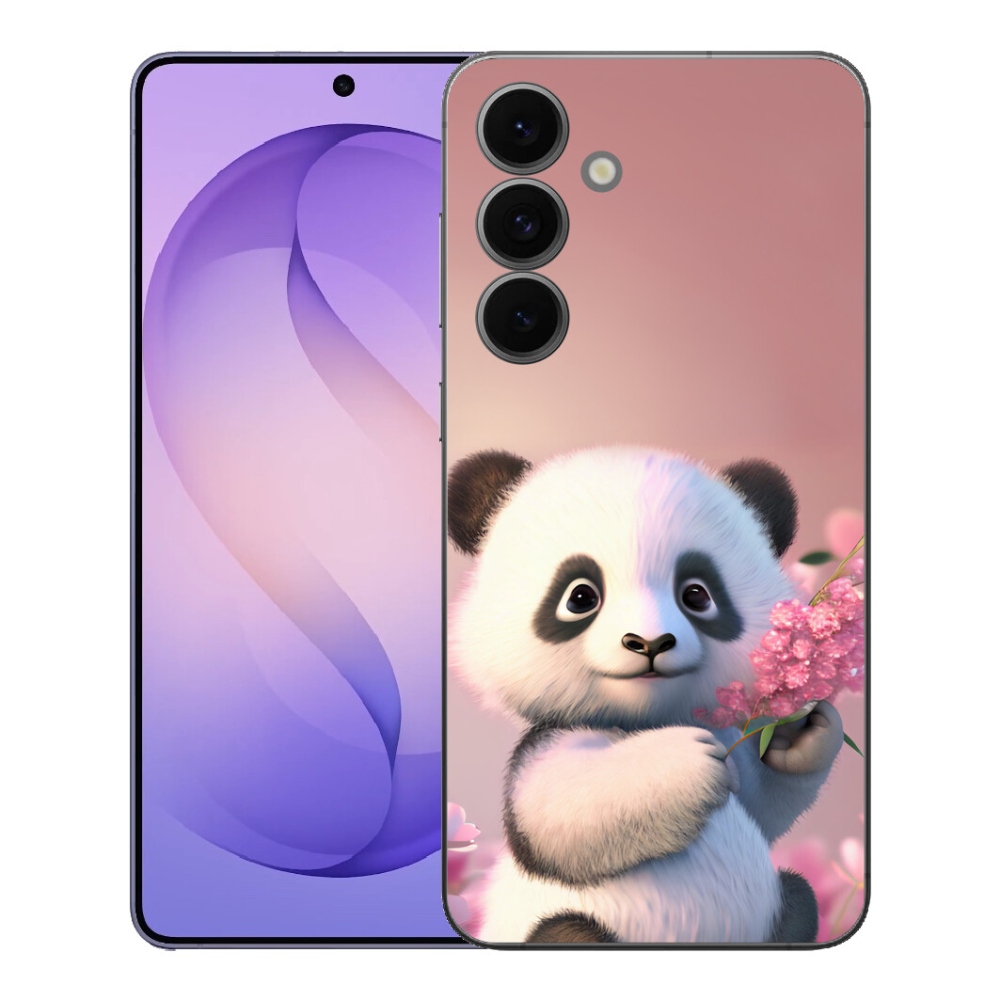 mmCase gél tok a Samsung Galaxy S26 FE-hez – aranyos panda