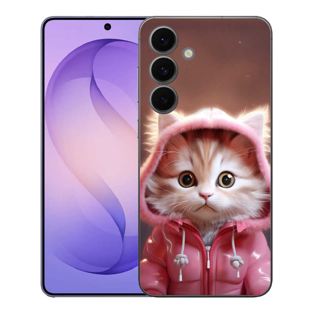 mmCase gél tok a Samsung Galaxy S26 FE-hez – aranyos cica 3