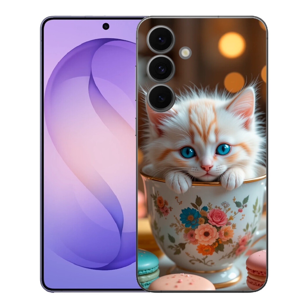 mmCase gél tok a Samsung Galaxy S26 FE-hez – aranyos cica 6