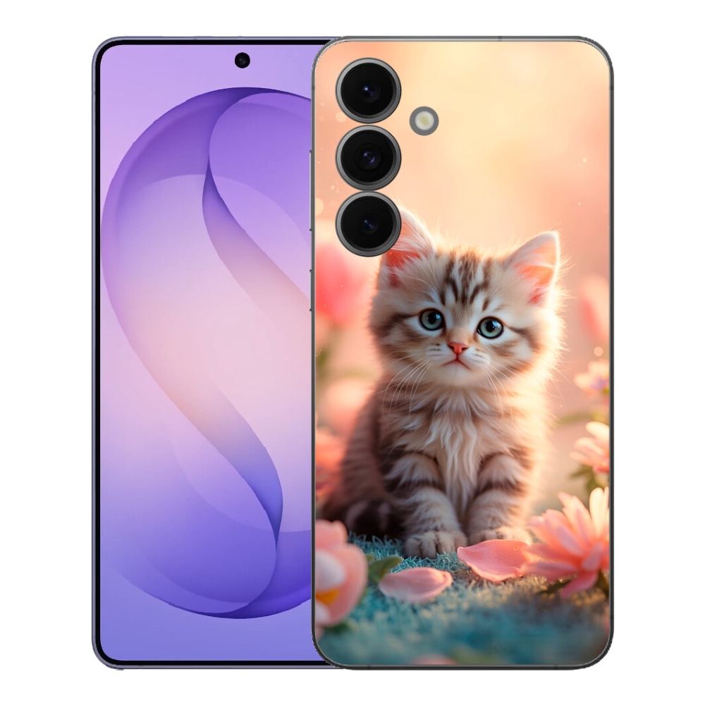 mmCase gél tok a Samsung Galaxy S26 FE-hez – aranyos cica 8