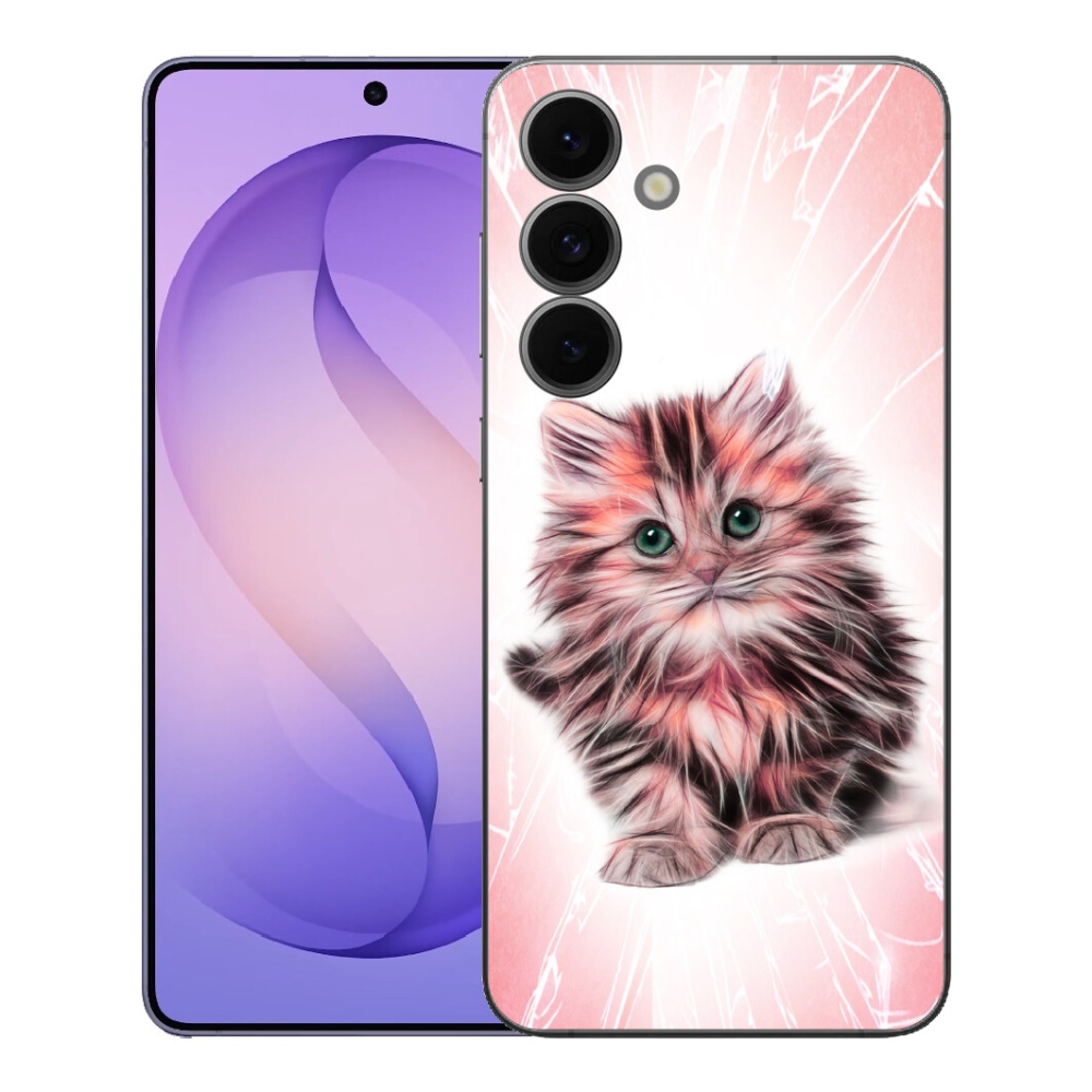 mmCase gél tok a Samsung Galaxy S26 FE-hez – aranyos cica