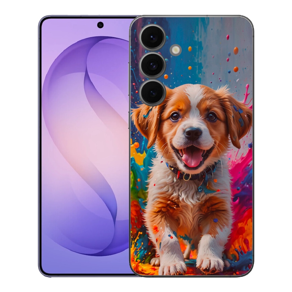 mmCase gél tok a Samsung Galaxy S26 FE-hez – aranyos kiskutya 3