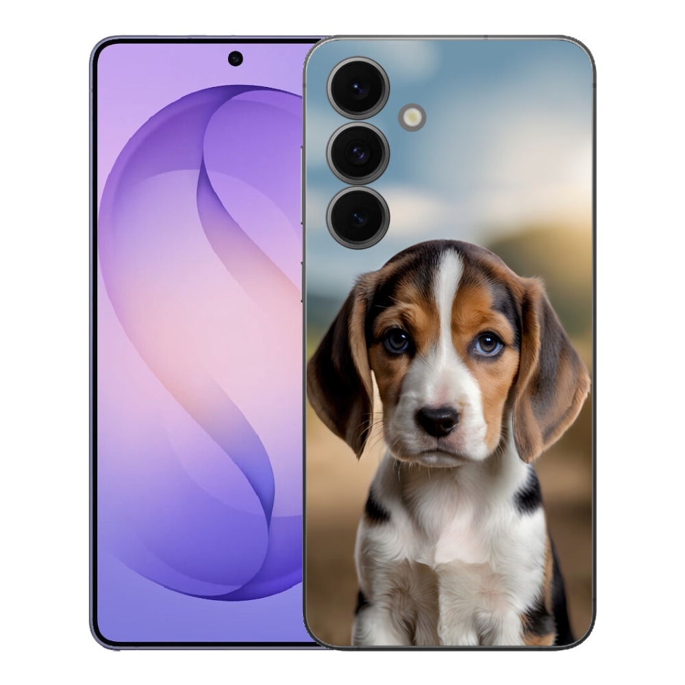 mmCase gél tok a Samsung Galaxy S26 FE-hez – aranyos beagle