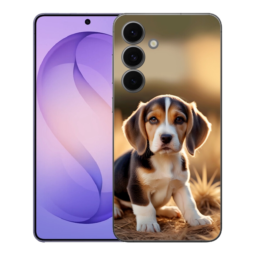 mmCase gél tok a Samsung Galaxy S26 FE-hez – aranyos beagle