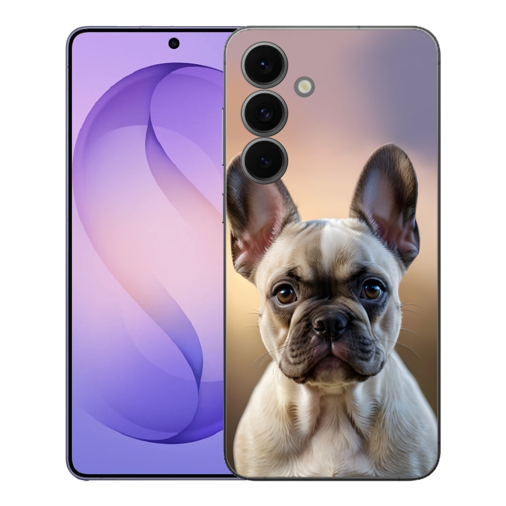 mmCase gél tok a Samsung Galaxy S26 FE-hez – aranyos francia buldog