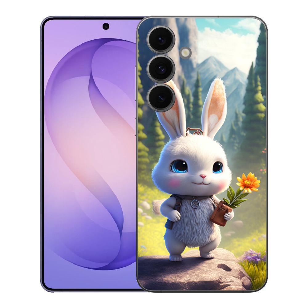 mmCase gél tok a Samsung Galaxy S26 FE-hez – aranyos nyuszi