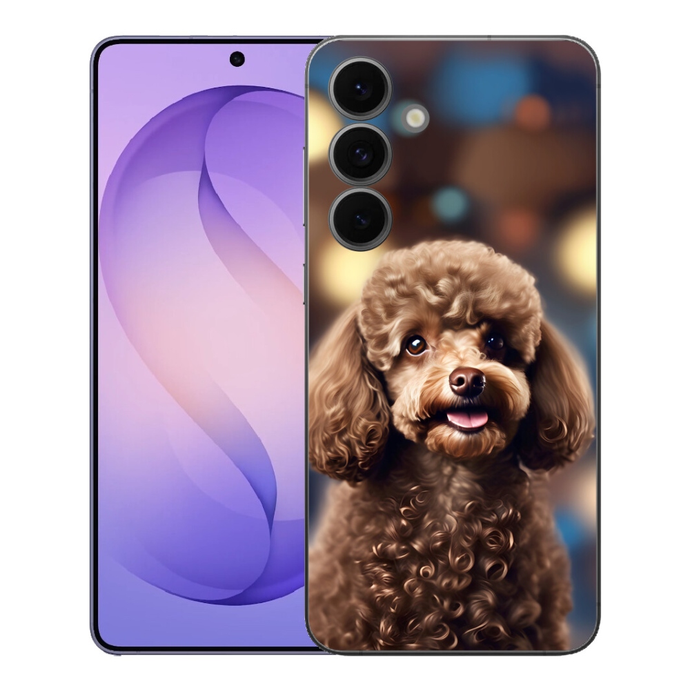 mmCase gél tok a Samsung Galaxy S26 FE-hez – aranyos pudli