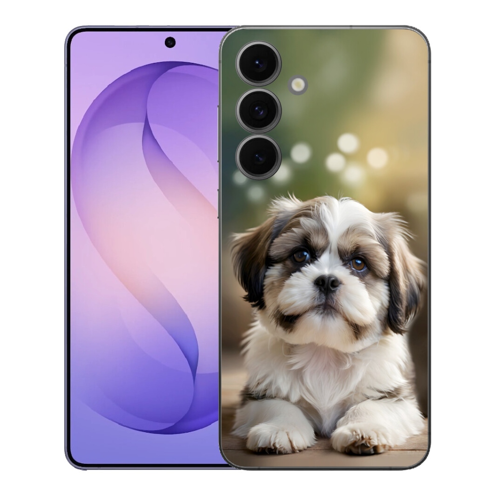 mmCase gél tok a Samsung Galaxy S26 FE-hez – aranyos shih-tzu