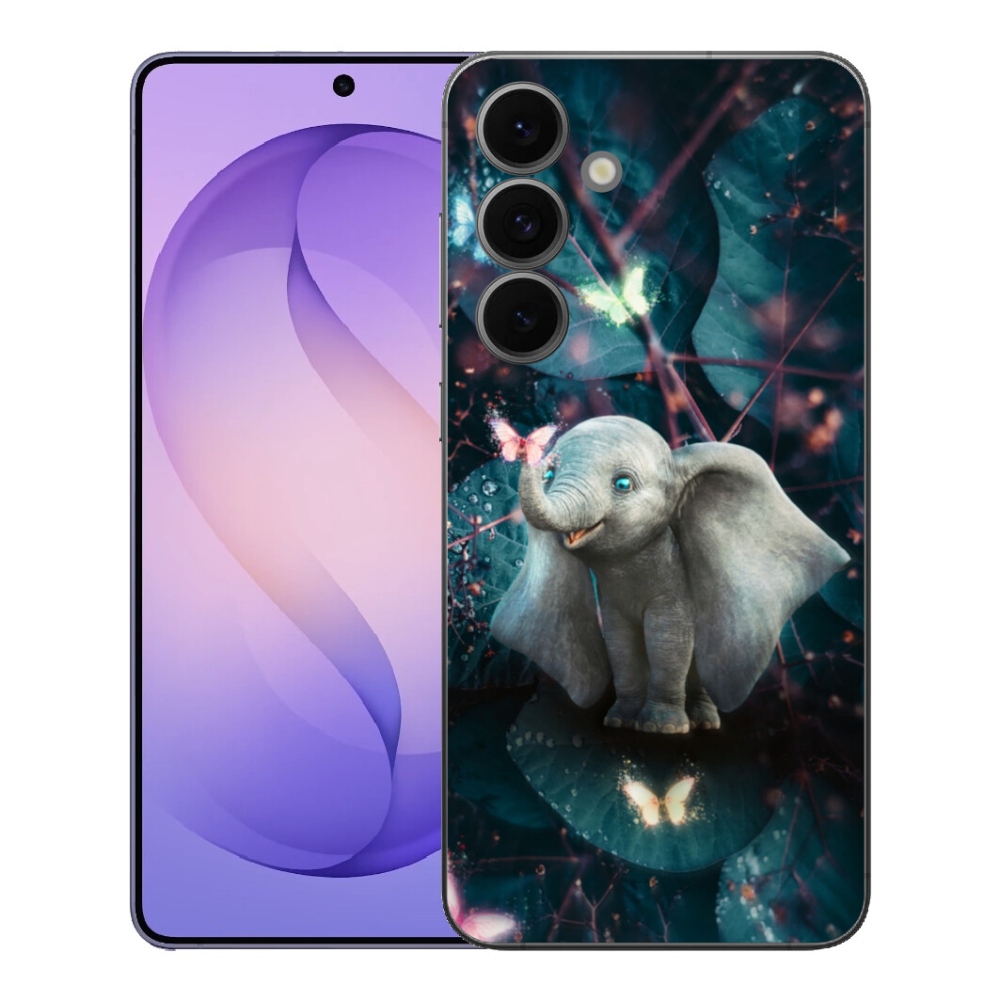 mmCase gél tok a Samsung Galaxy S26 FE-hez – aranyos elefánt