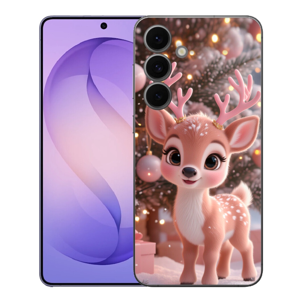 mmCase géltok a Samsung Galaxy S26 FE-hez – aranyos rénszarvas