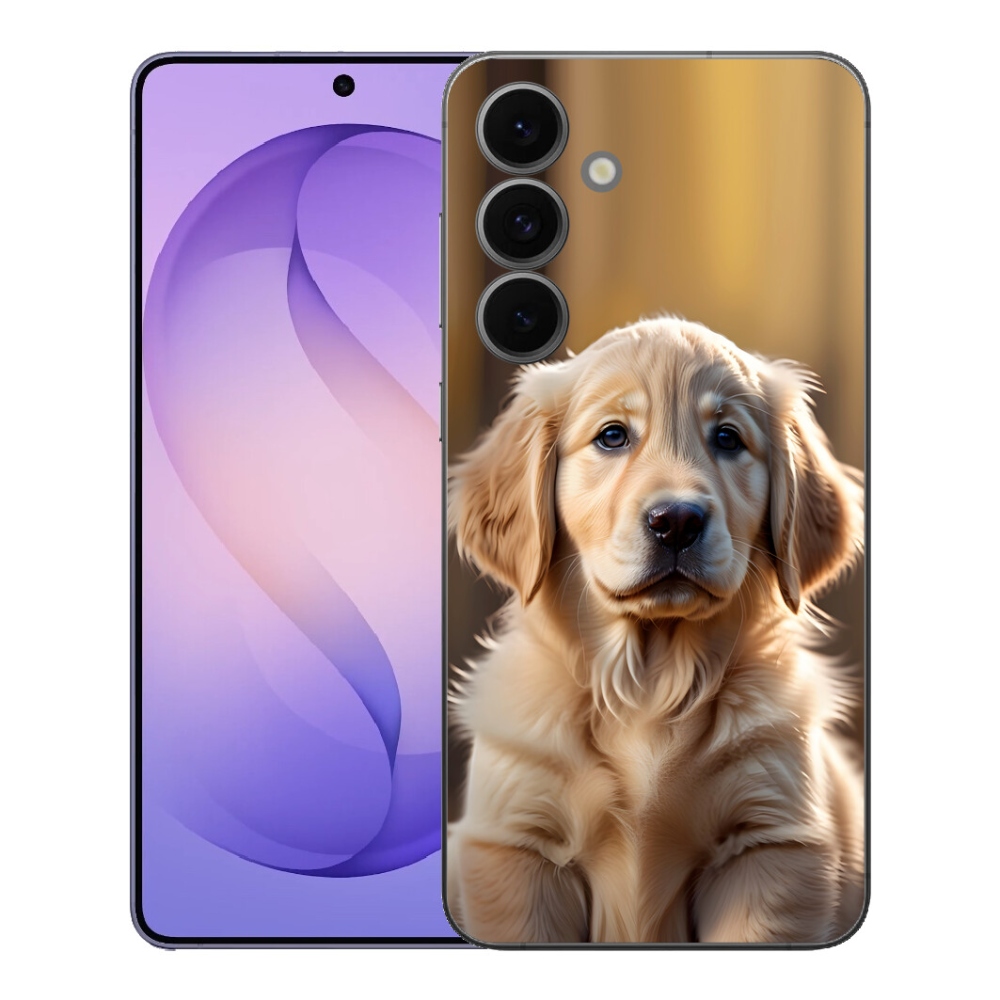 mmCase géltok a Samsung Galaxy S26 FE-hez – aranyos arany retriever