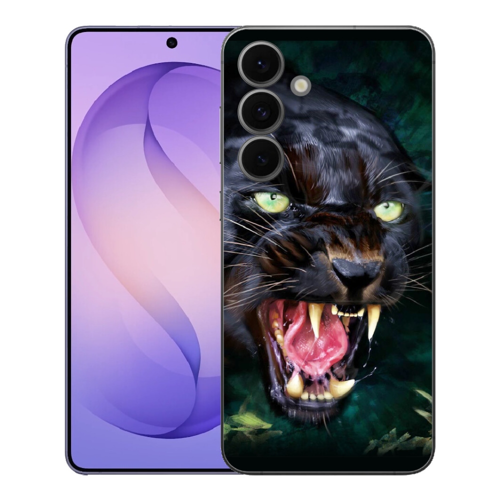 mmCase géltok a Samsung Galaxy S26 FE-hez – dühös fekete párduc