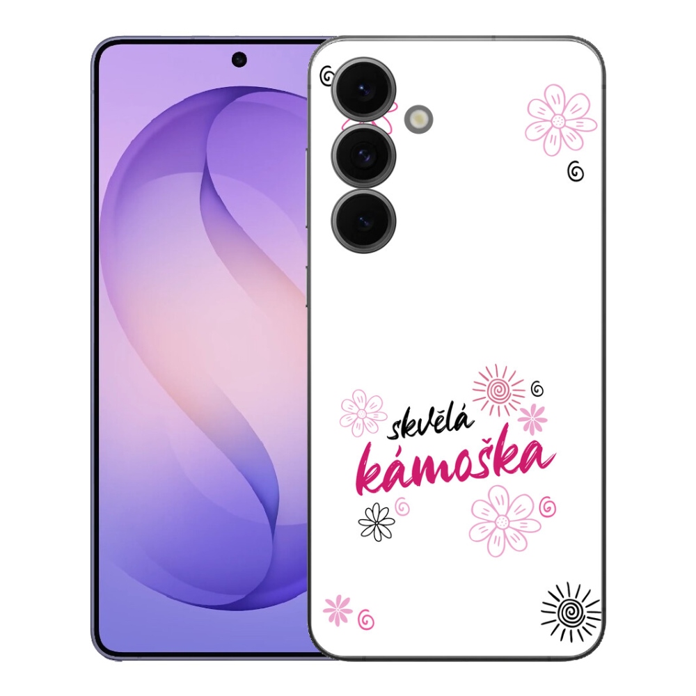 mmCase gél tok a Samsung Galaxy S26 FE-hez – remek társ a fehér háttérhez