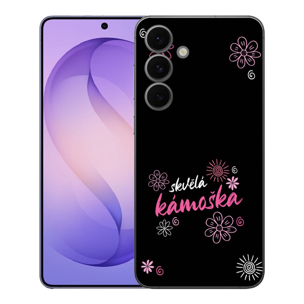 mmCase gél tok a Samsung Galaxy S26 FE-hez – remek társ a fekete háttér mellett