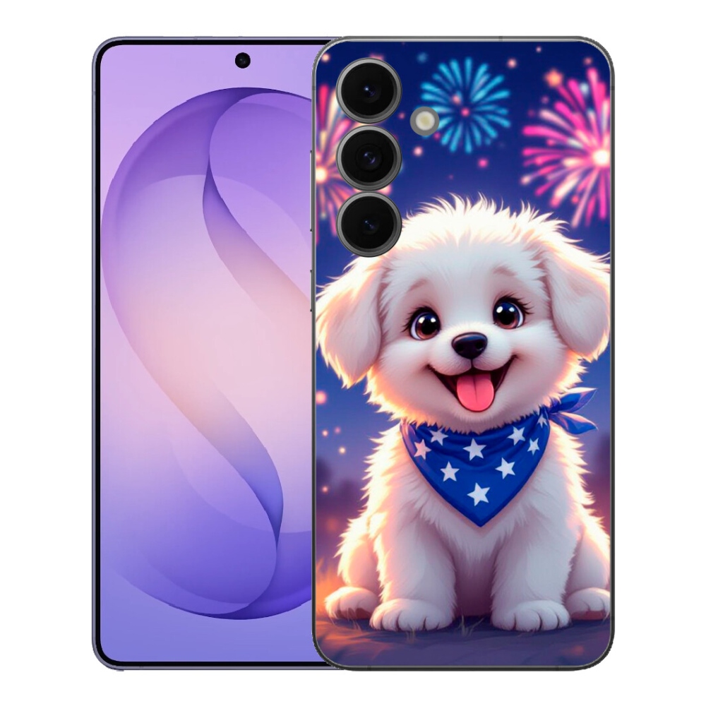 mmCase géltok a Samsung Galaxy S26 FE-hez – ünnepi kiskutya