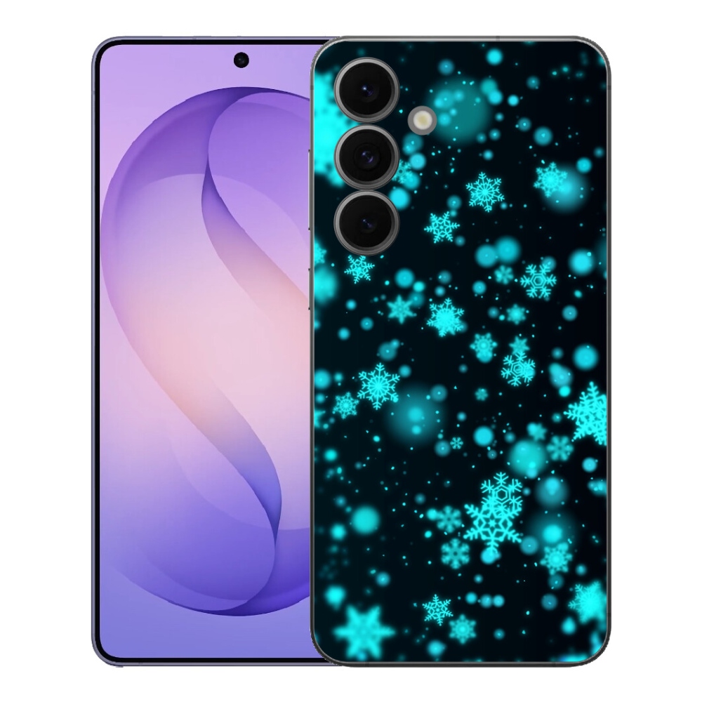 mmCase gél tok a Samsung Galaxy S26 FE-hez – hópelyhek 1