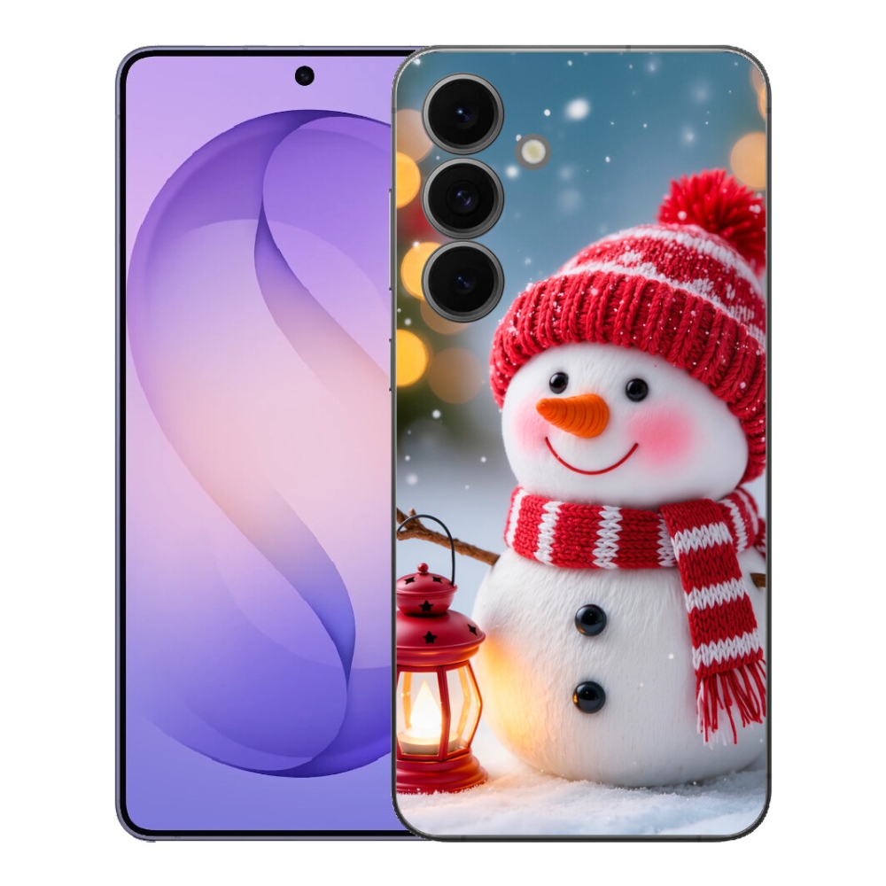 mmCase géltok a Samsung Galaxy S26 FE-hez – hóember 2