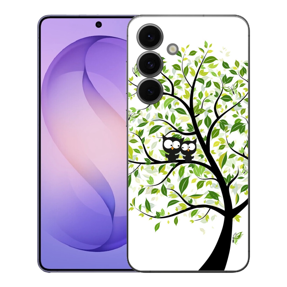 mmCase géltok a Samsung Galaxy S26 FE-hez – baglyok a fán