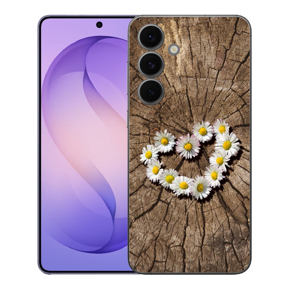 mmCase géltok a Samsung Galaxy S26 FE-hez – margaréta mintás