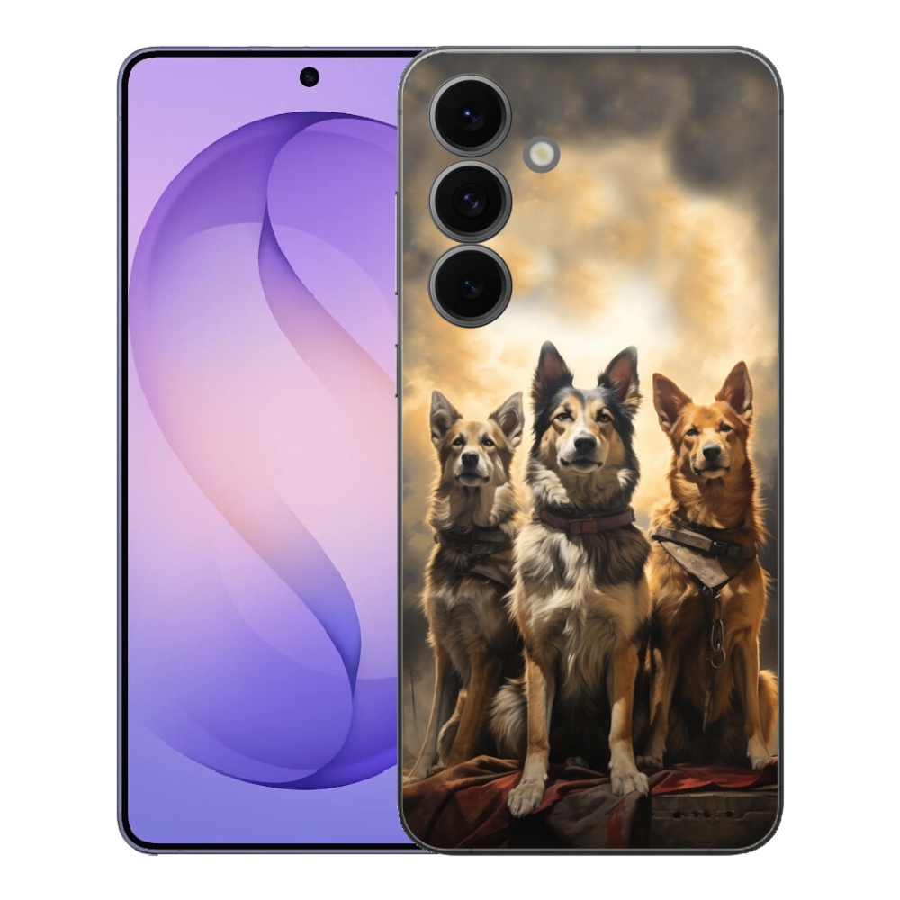 mmCase gél tok a Samsung Galaxy S26 FE-hez – három kutyus