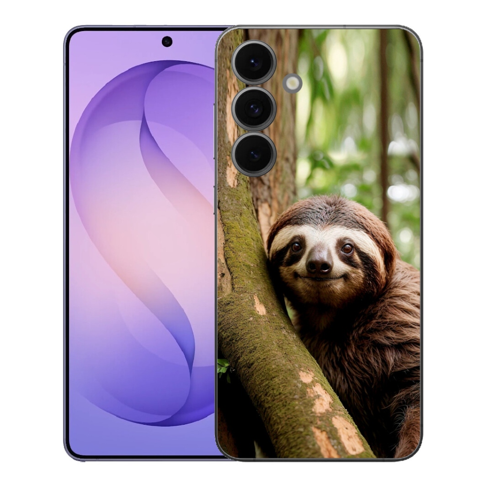 mmCase géltok a Samsung Galaxy S26 FE-hez – mosolygós lajhár