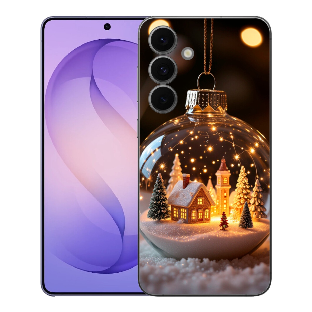 mmCase gél tok a Samsung Galaxy S26 FE-hez – karácsonyi gömb 3
