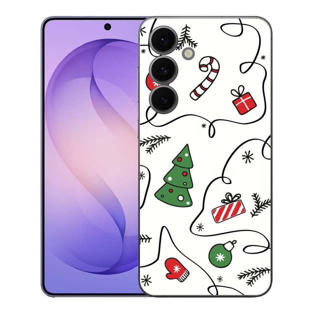mmCase gél tok a Samsung Galaxy S26 FE-hez – karácsonyi motívumokkal