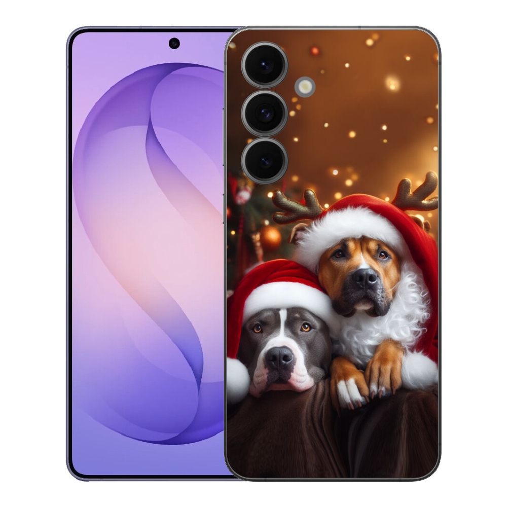 mmCase géltok a Samsung Galaxy S26 FE-hez – karácsonyi kutyák