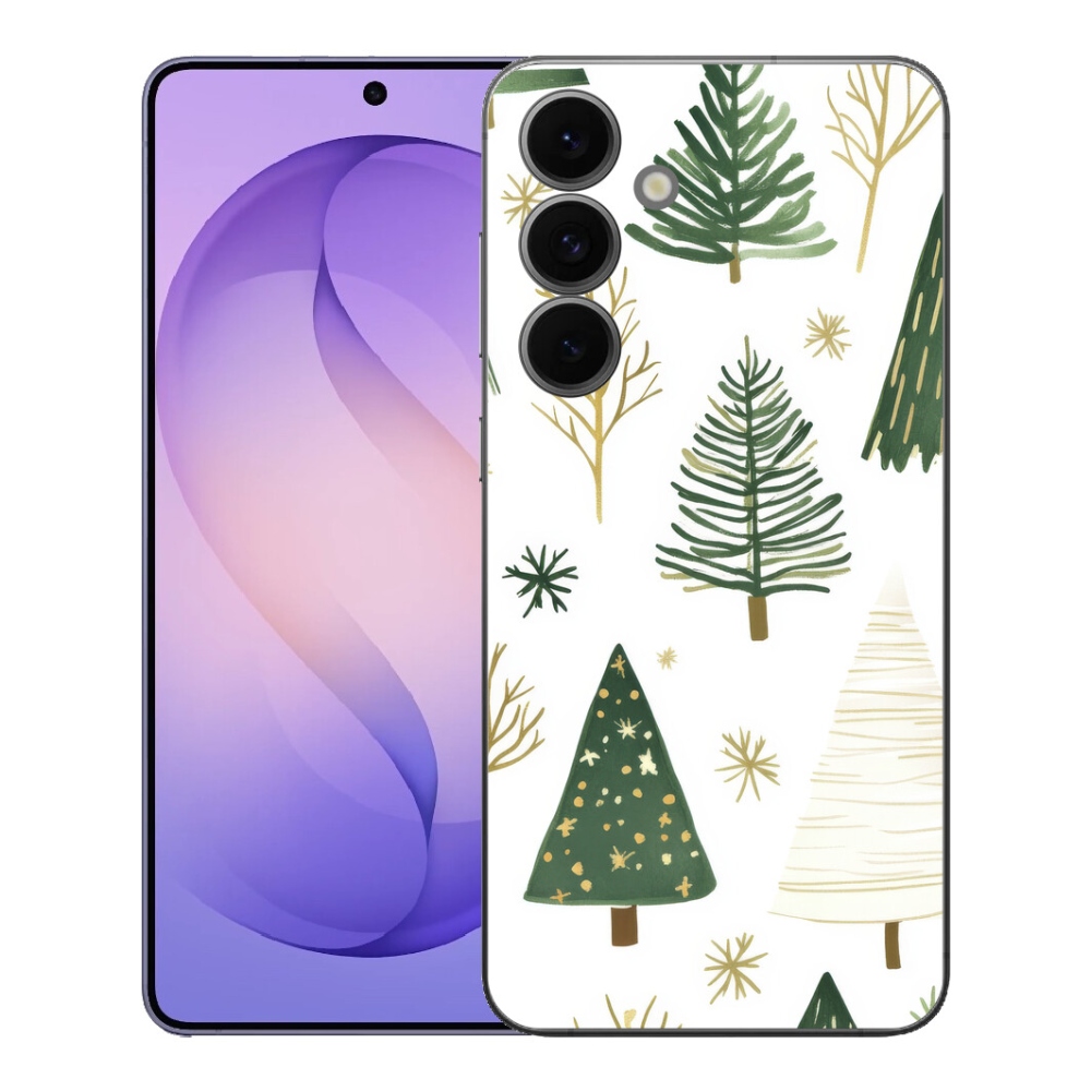 mmCase gél tok a Samsung Galaxy S26 FE-hez – karácsonyfák 2