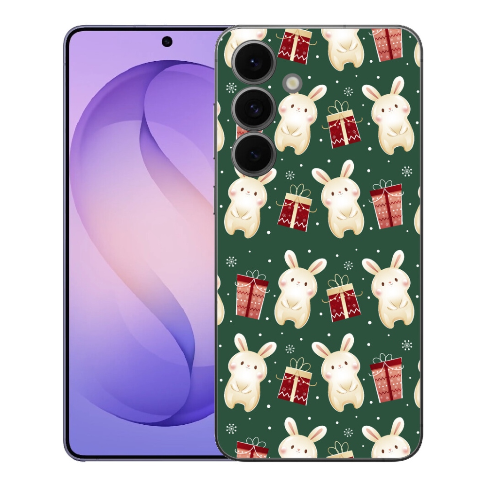 mmCase géltok a Samsung Galaxy S26 FE-hez – karácsonyi nyuszik