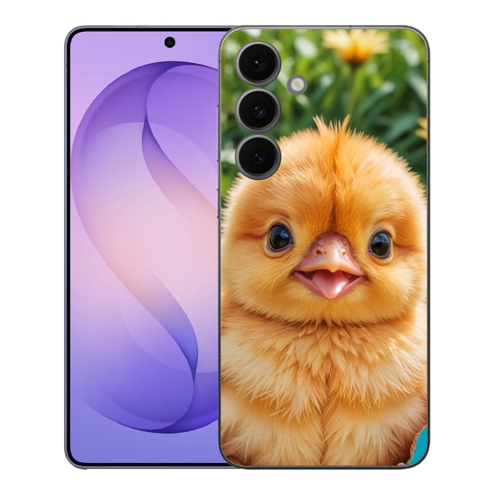 mmCase gél tok a Samsung Galaxy S26 FE-hez – vidám csibecske
