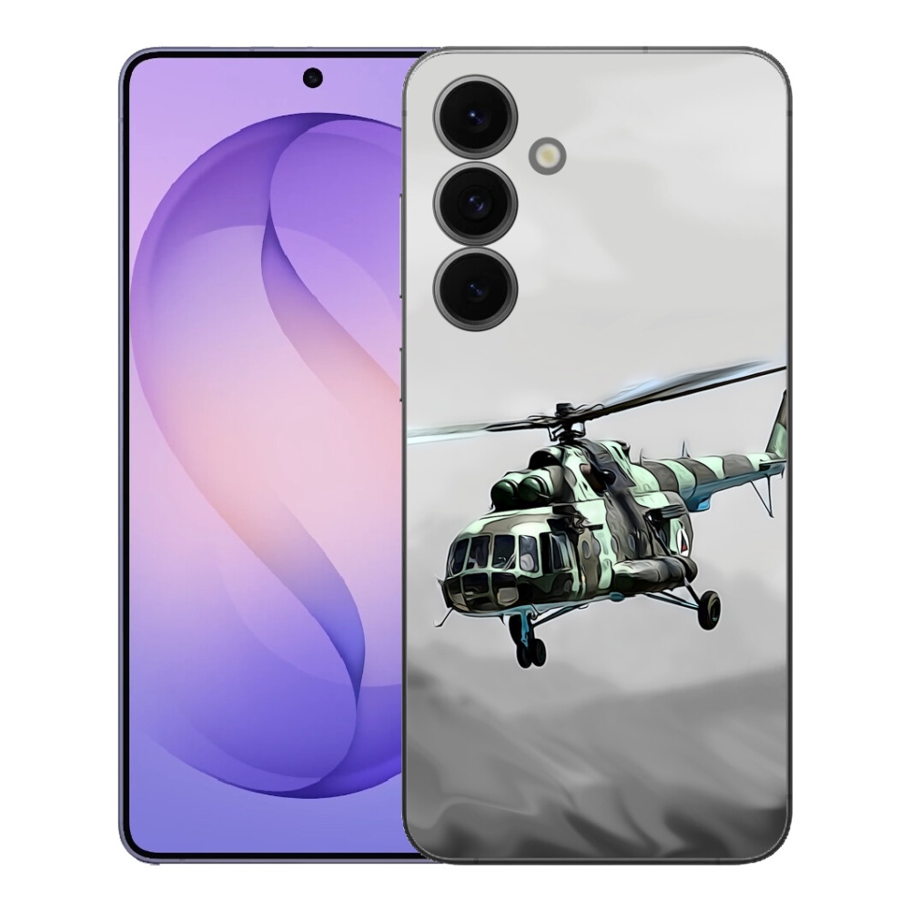 mmCase gél tok a Samsung Galaxy S26 FE-hez – katonai helikopter