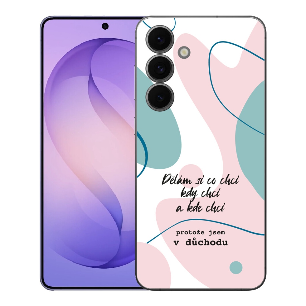 mmCase géltok a Samsung Galaxy S26 FE-hez – vicces felirat, 10 fehér háttér