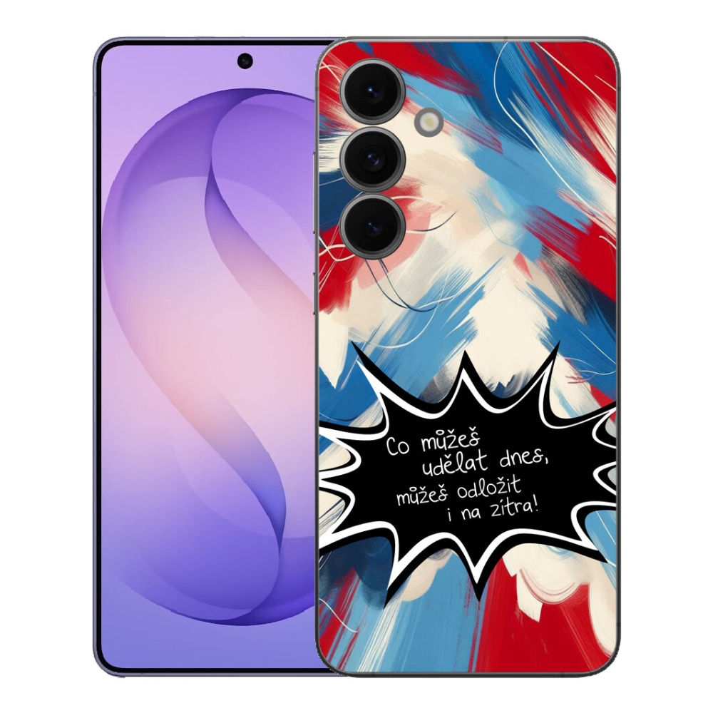 mmCase géltok a Samsung Galaxy S26 FE-hez – vicces felirat, 9, fekete háttér
