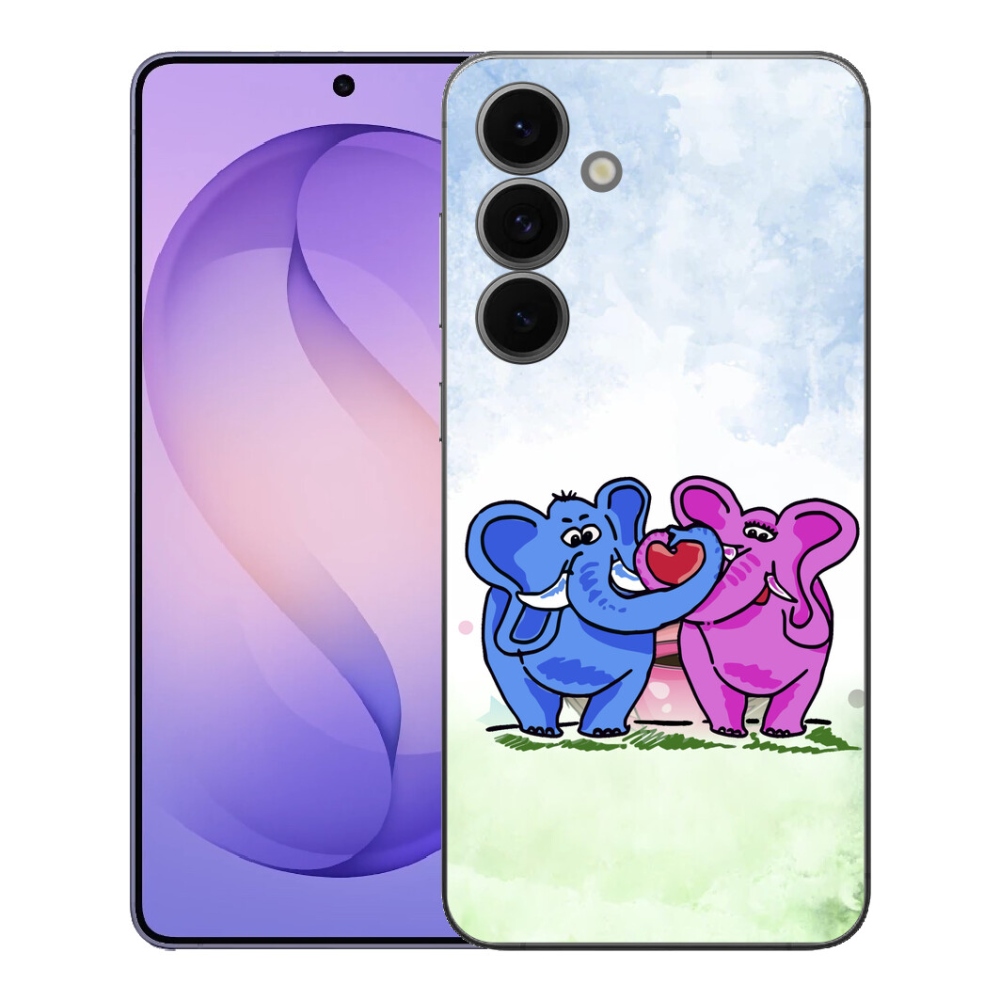mmCase géltok a Samsung Galaxy S26 FE-hez – szerelmes elefántok