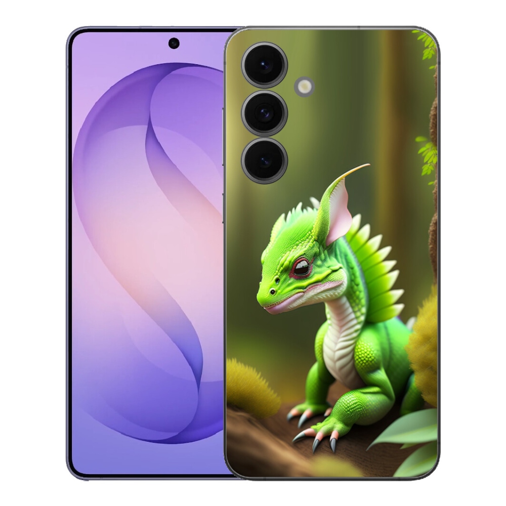mmCase géltok a Samsung Galaxy S26 FE-hez – zöld sárkány