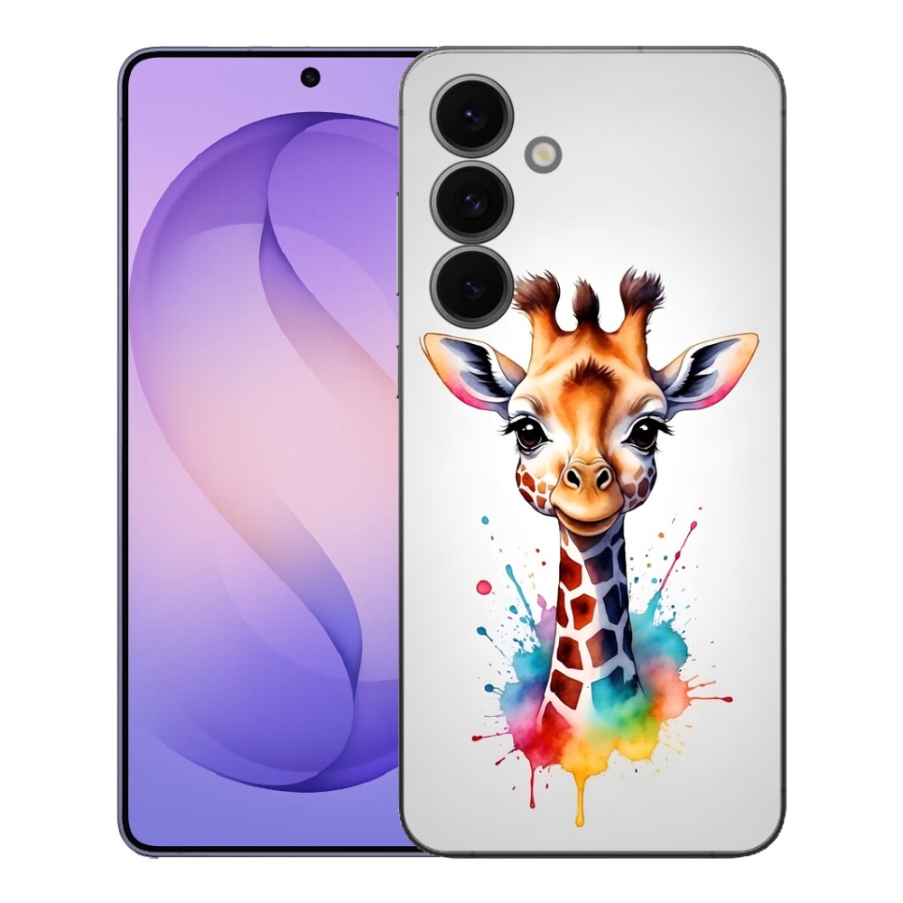 mmCase gél tok a Samsung Galaxy S26 FE-hez – zsiráf 1