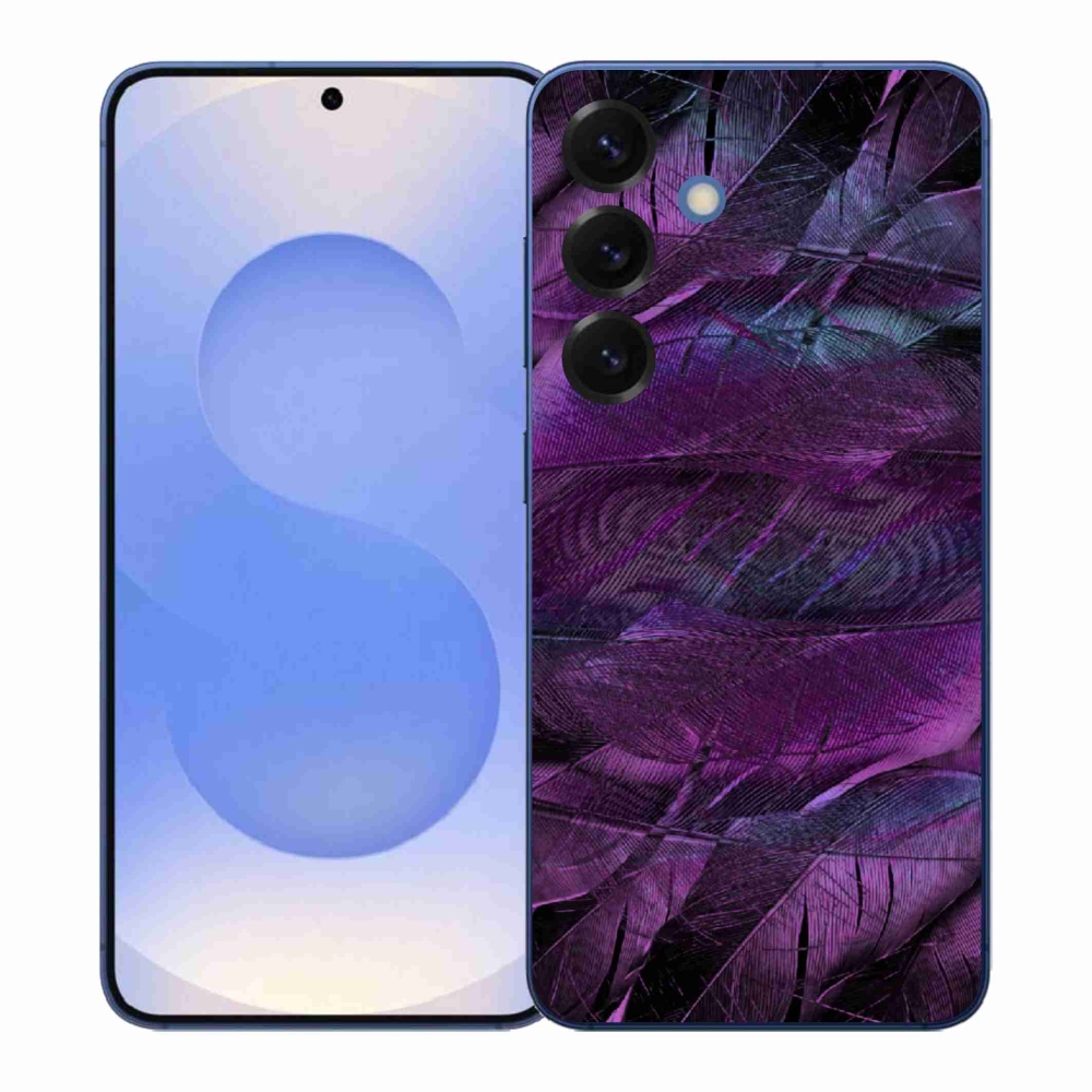 Gél védőhuzat mmCase Samsung Galaxy S26+ - lila tollakhoz