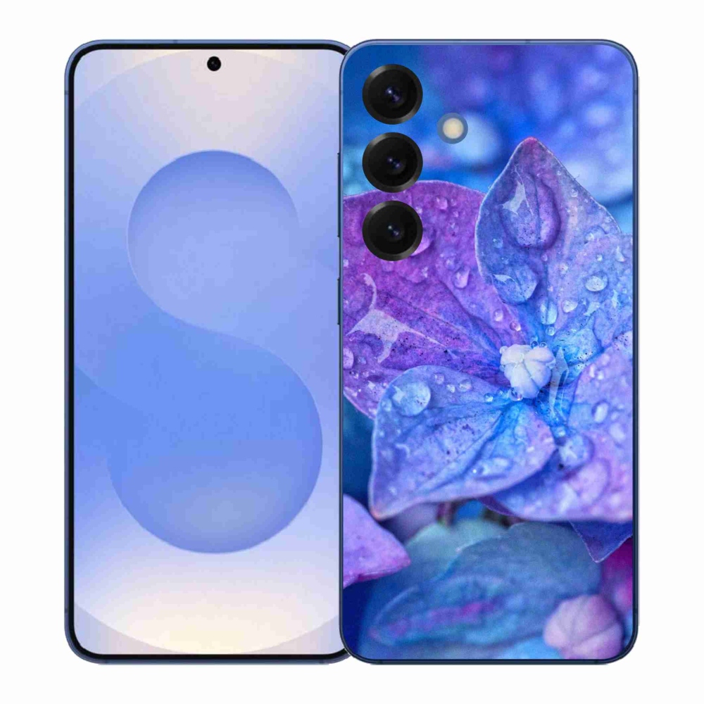 Gél védőhuzat mmCase Samsung Galaxy S26+ készülékhez - lila virág