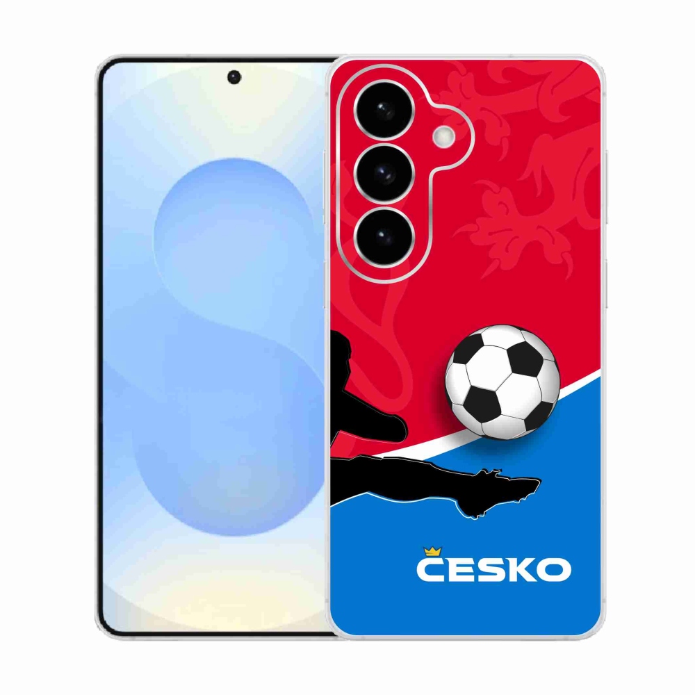 Gél borítás mmCase Samsung Galaxy S26 - futball Csehország 2