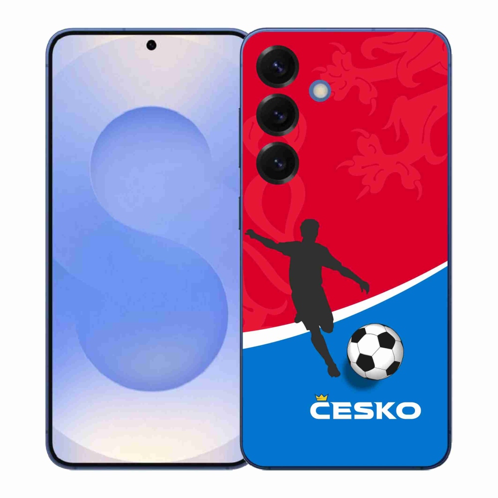 Gél borítás mmCase Samsung Galaxy S26+ - foci Csehország
