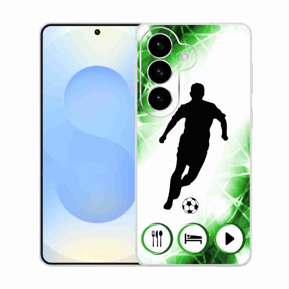Gél borítás mmCase Samsung Galaxy S26 készülékhez - futballista