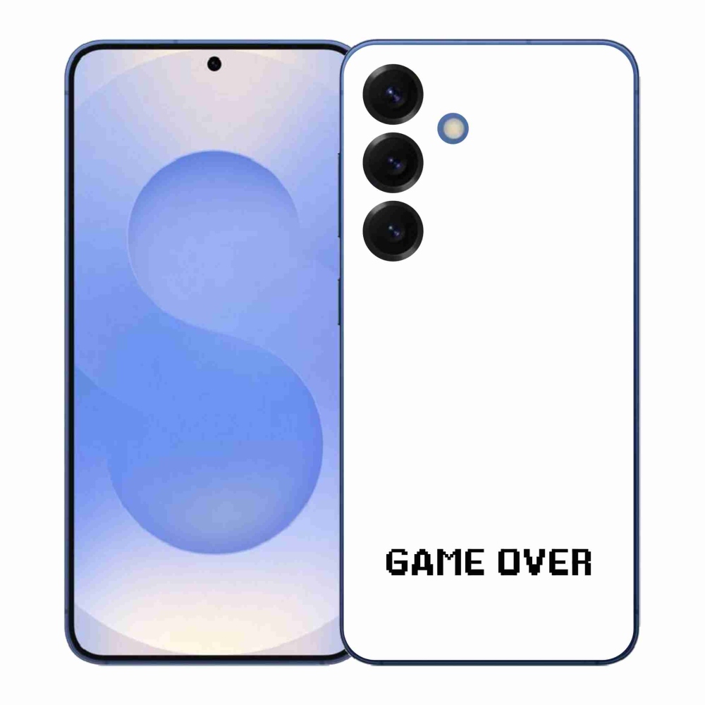 Gél borítás mmCase Samsung Galaxy S26+ - játék fehér háttérrel