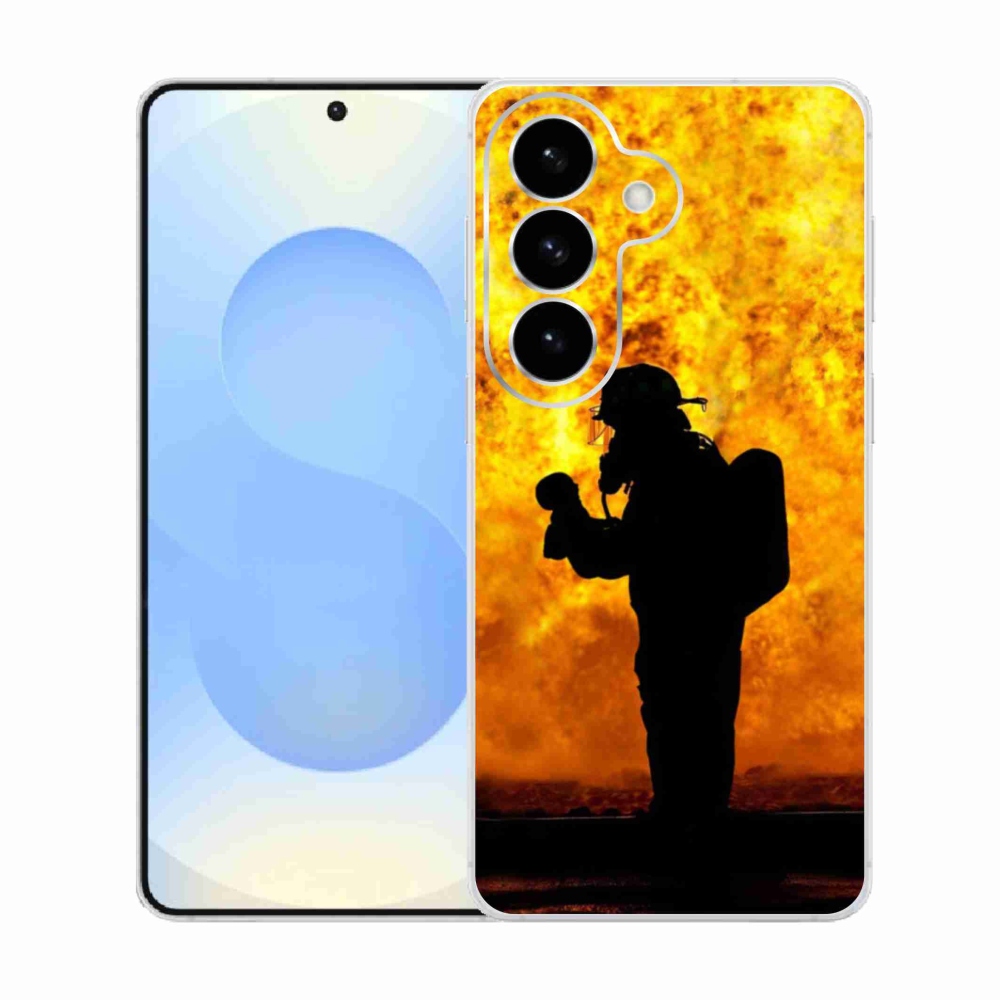 Gél borítás mmCase Samsung Galaxy S26 készülékhez - tűzoltó