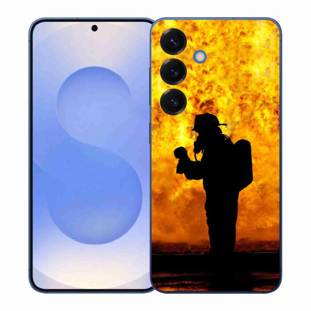 Gél borító mmCase Samsung Galaxy S26+ - tűzoltóhoz