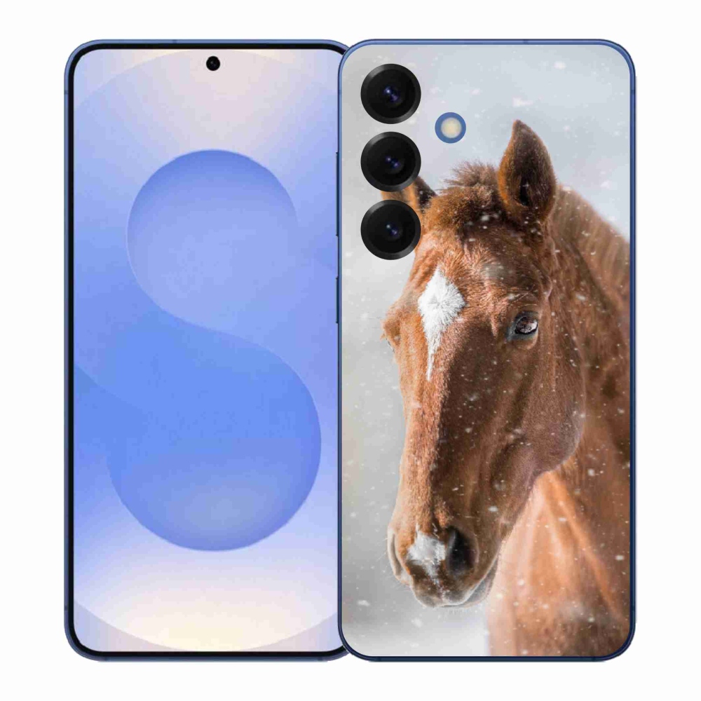 Zselés borítás mmCase Samsung Galaxy S26+ - barna ló 2