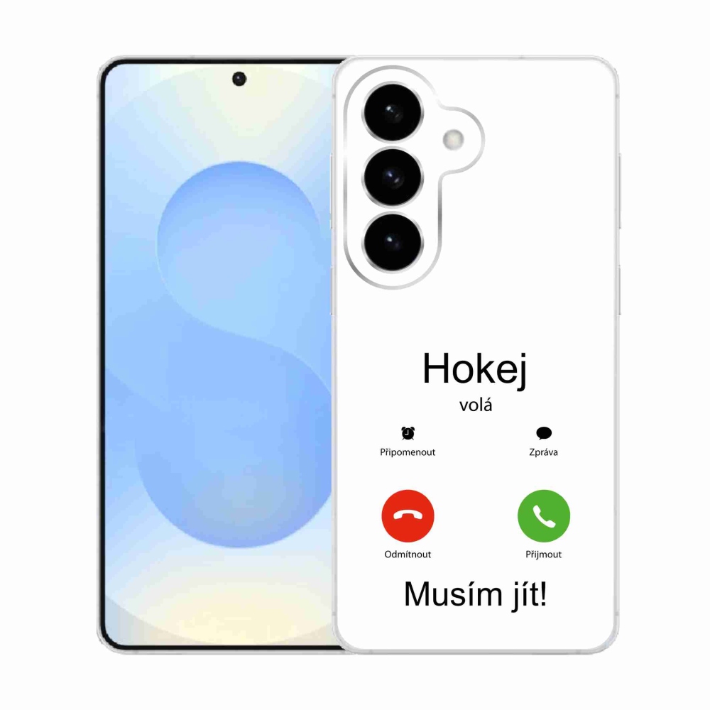 Gél borító mmCase Samsung Galaxy S26 - hoki hívások fehér háttérrel