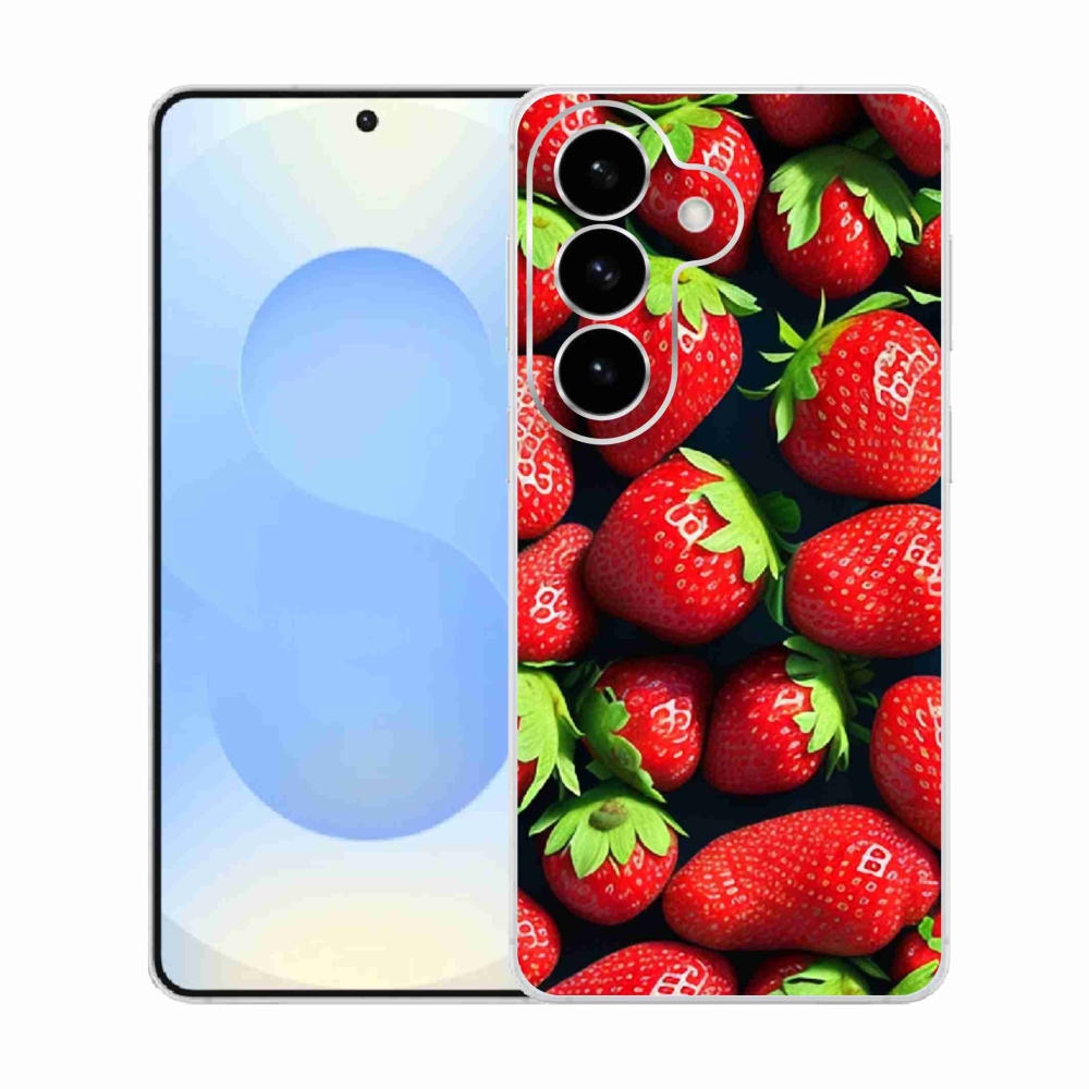 Gél borítás mmCase Samsung Galaxy S26 készülékhez - eper